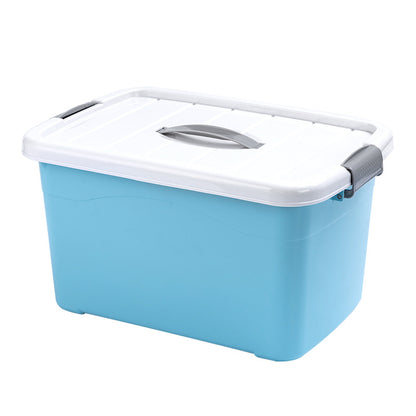 Transparent Sterelite plastic storage box
