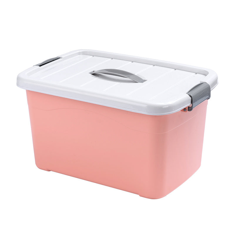 Transparent Sterelite plastic storage box