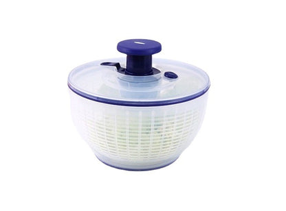 OXO Style Good Grips Salad Spinner | Large 6.2 Qt Quick-Dry Lettuce Washer & Dryer | One-Handed Pump Mechanism, Non-Slip Base, Built-in Brake | BPA-Free Colander & Serving Bowl