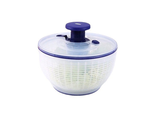 OXO Style Good Grips Salad Spinner | Large 6.2 Qt Quick-Dry Lettuce Washer & Dryer | One-Handed Pump Mechanism, Non-Slip Base, Built-in Brake | BPA-Free Colander & Serving Bowl