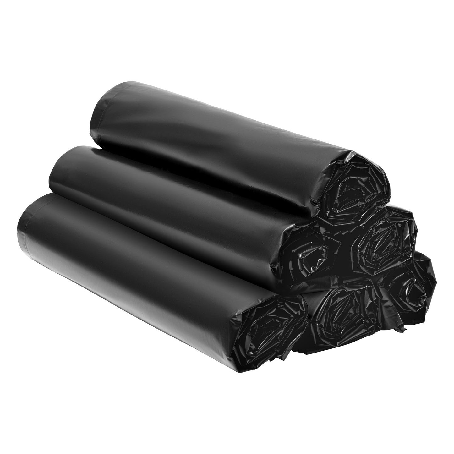 Contractor Trash Bags, 40-45 Gallon Heavy Duty Contractor Trash Bags, 1.7 MIL Thick Large Black Industrial Garbage Bag, Big Garbage Bag  , For Commercial, Household And Industrial Use