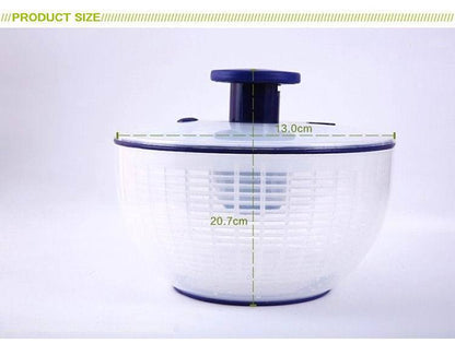 OXO Style Good Grips Salad Spinner | Large 6.2 Qt Quick-Dry Lettuce Washer & Dryer | One-Handed Pump Mechanism, Non-Slip Base, Built-in Brake | BPA-Free Colander & Serving Bowl